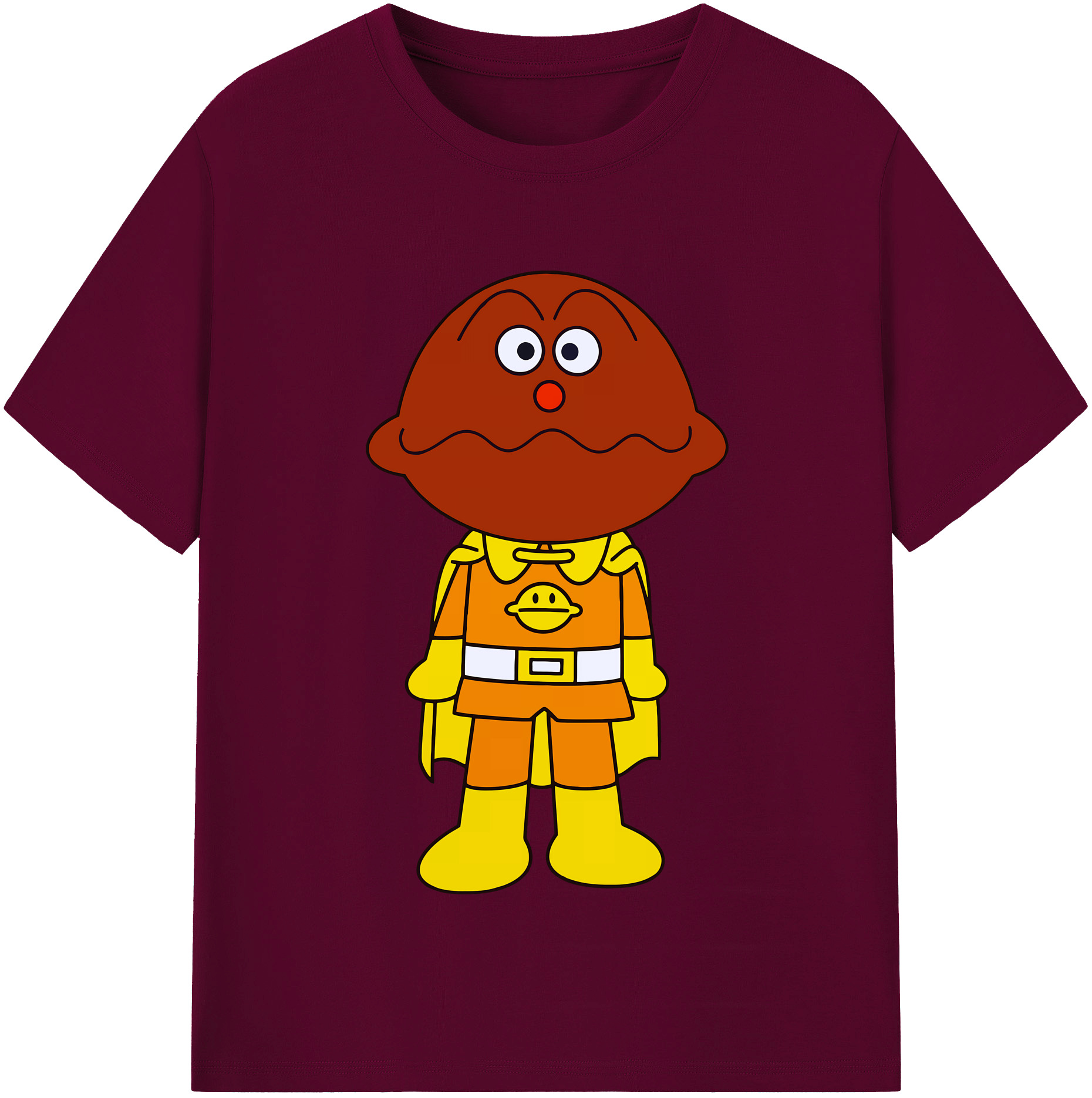 （画像用） アンパンマン Anpanman レディースカジュアルプリントTシャツ（綿100％）